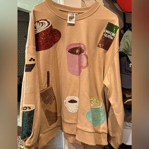 Queen of sparkles sweater